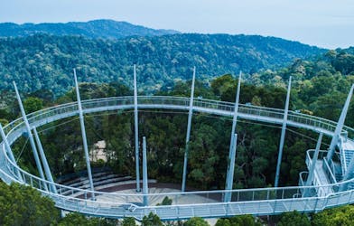 Biglietto standard per l’Habitat Penang Hill con tettoia autoguidata e passeggiata sulle cime degli alberi